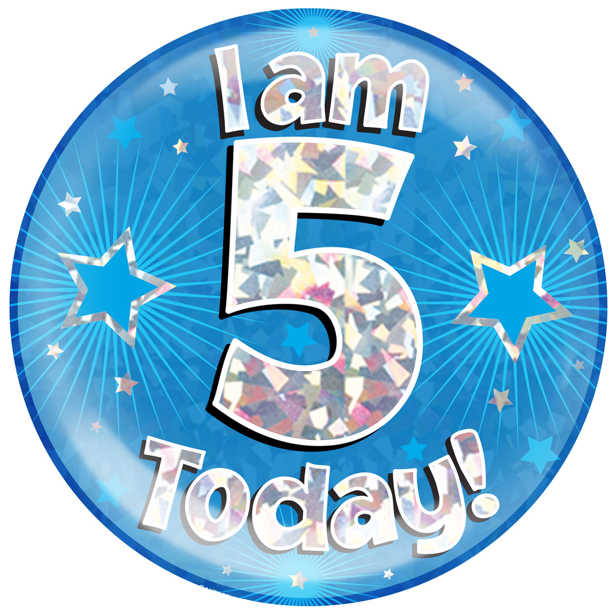 Badge It's My Birthday Badge Géant It's My Birthday Rose Holographique à Pois - 15,2 Cm Badge It's My Birthday Badge Géant It's My Birthday Rose Holographique à Pois - 15,2 Cm