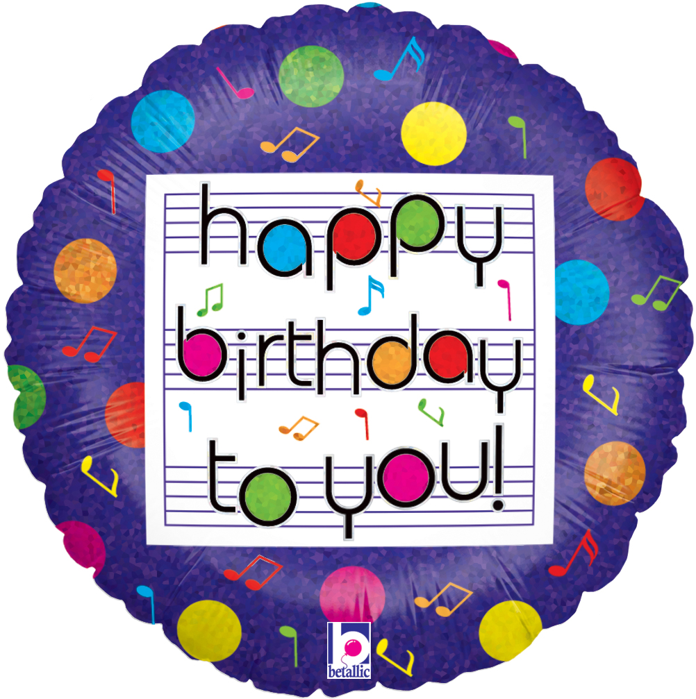 Joyeux Anniversaire Musique Notes 45 7cm Holographique Feuille Ballon Ebay Joyeux Anniversaire Musique Notes 45 7cm Holographique Feuille Ballon Ebay