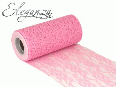 Eleganza Lace Netting 6” x 10m No.21 Lt.Pink - Organza / Fabric